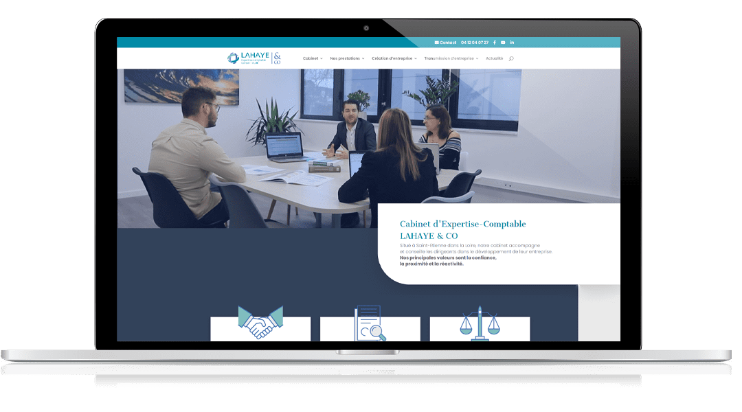 création site internet expert comptable 